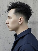 ヘッドストック 大和八木店(HEAD STOCK)&nbsp;波巻きツイストスパイラルシャドウパーマアクティブショート眉毛