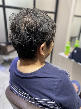 あお へあさろん ミセスパーマ