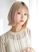 ラフィスヘアー シャルム 渋谷店(La fith hair charme)&nbsp;【La fith】ケアブリーチ×外ハネボブ×ハイトーン