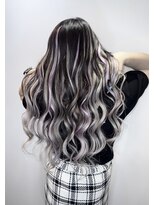 ヘアーエクステンド エフ 渋谷(f) バレイヤージュヘア×エクステ