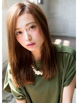 オーガスト ヘア ネイル(AUGUST hair nail)&nbsp;ナチュラル×セミロング　【横浜駅】