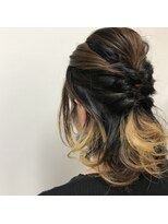 町上津役の美容室 ヘアセット