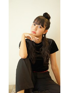 アジュール ヘアデザイン(Aｊu r hair design) ☆スポーティーカジュアルなお団子アレンジ☆