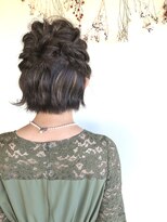 ミラコ(milaco)&nbsp;ショートハーフアップ