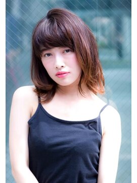 テイラー(Taylor) 【Taylor】大宮　オレンジベージュ×重めバング