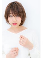 カバーヘア イヴ 戸頭店(COVER HAIR EVE) ハイライトグラデーションショートマッシュY戸頭30代40代50代