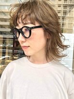 ハマモト&nbsp;ハイトーンウルフパーマ