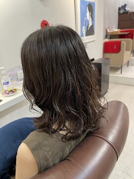 インビテーション 名古屋(invitation) 【朝楽スタイリング】ミディアムパーマ