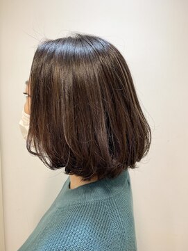 レンジシキチジョウジ (RENJISHI KICHIJOJI) ハイライトオンカラーでつくるボブ【RENJISHI 宮本】