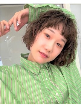 グラスペディア(graspedia) レイヤーボブパーマm