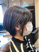 フォギーベージュ ショート 出合