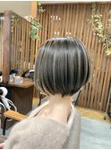 ショート×バレイヤージュ