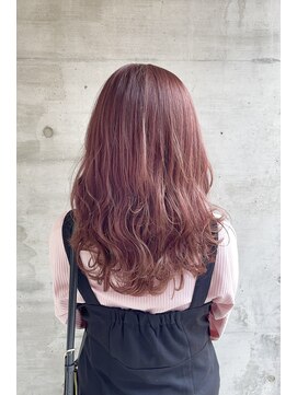 ヘアステーションフラット(HAIR STATION FLAT) ピンクベージュ暖色カラー