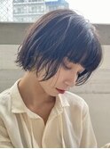 ミニボブショート大人可愛い外ハネボブくびれヘアナチュラルボブ