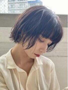 スー 渋谷(suu) ミニボブショート大人可愛い外ハネボブくびれヘアナチュラルボブ