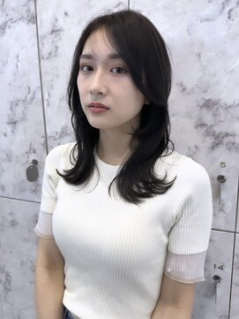 シーシンジュク 新宿南口(Sea shinjuku) 大人ガーリー×ブリーチなし◎前髪/顔周り×韓国ロング[新宿]