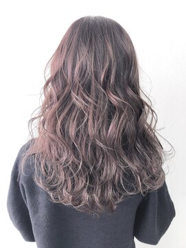 アオアクア バイ グルグル 小岩店(ao akua by GULGUL) 前髪パーマ 白髪染め◎透明感ラベージュカラー 小岩