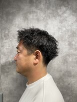 スピン 本八幡(SPIN)&nbsp;ベリーショート/ダークアッシュ/ニュアンスパーマ/韓国マッシュ