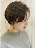 ノアエクレ 銀座(noah ecle)&nbsp;大人の色気☆短すぎない丸みショート☆仲村