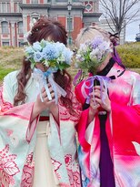 ヘア サロン クラン ソア 心斎橋店(hair salon clan soar)&nbsp;卒業式スタイル【クランソア】ヘアセット/ヘアメ/心斎橋