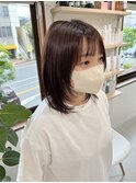 フェイスレイヤー×ピンクベージュ