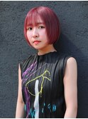 丸みショートボブ