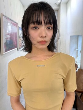 ミンクス渋谷スマートサロン(MINX shibuya smart salon) 【MINX】似合わせ小顔レイヤーボブウルフ_渋谷/髪質改善