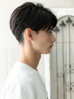 グルーミングサロン バーバー キャッスル 北浦和西口(Grooming salon Barber Castle)&nbsp;20代30代かき上げアッシュブラック刈り上げマッシュG北浦和