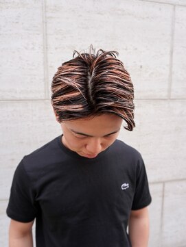 メンズグルーミングナンバーナイン(MEN'S GROOMING NUMBER NINE) 姫路メンズパーマ/姫路ブリーチカラー/卒業おめでとう！/学割U24