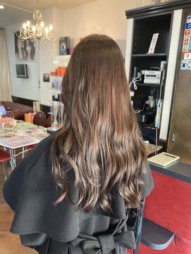 シャンプーボーイアネックス(SHAMPOO BOY Annex) チョコレートブラウンカラー