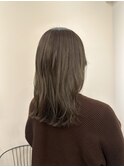 池袋 イルミナカラー 透明感 ミディアム  オリーブアッシュ♪