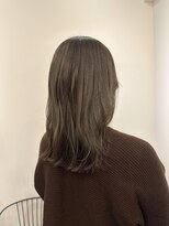 リリアーナ(LILIANA)&nbsp;池袋 イルミナカラー 透明感 ミディアム  オリーブアッシュ♪