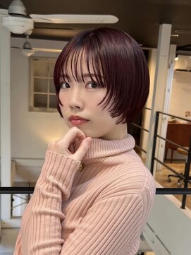 シエカ(CIECA.) イメチェン/ホワイトブロンド/外ハネボブ/美髪/ワイドバング