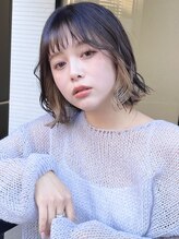 ウィーブス セタガヤ(weaves -SETAGAYA-) イメチェン外ハネボブ×インナーカラー