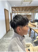 ナチュラル刈り上げショート
