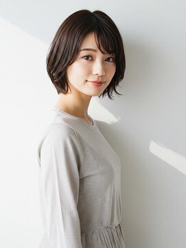 ラ ブレス 梅田茶屋町(LaBless) 艶めくショコラ色の上品ボブ(梅田)