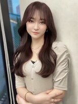 スターズレイ 本川越(STARS ray)&nbsp;ラベンダーグレージュ 艶髪 大人ガーリー 顔周りカット 韓国ヘア