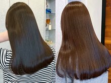 髪質改善ストレート導入!!!艶のあるなめらかな感動の仕上がりに◇
