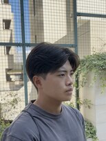 スタイル 成城学園前(STYLE) メンズ センターパート 曲がる縮毛矯正