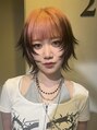 ネハス(nehus.)&nbsp;ケアブリーチ/ピンク/ルーツカラー/デザインカラー/原宿/表参道