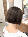 ティーシースペース 元住吉店(T.C.SPACE)&nbsp;シンプルなボブも人気です♪一度お試しください