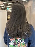 シャギー姫カット海外風ロングレイヤーオン眉ワイドバング