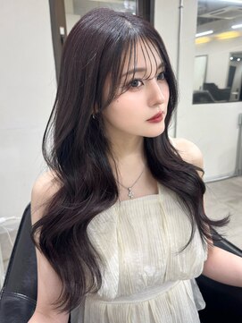 クレム 博多駅店(ChLem) レイヤーカット 艶カラー 暗髪 顔周り 髪質改善 福岡美容室