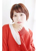 シャンティ 目白(SHANTi) ショート_ツヤ感カラーのニュアンスカールショート