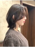 ☆【春日】オリーブグレー/ボブ/ココアベージュ/黒髪/小顔53