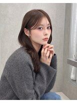 マウル トーキョー 銀座(MAEUL TOKYO)&nbsp;卵型似合わせ韓国前髪カット　ワンホンレイヤー　【銀座】