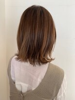 moc蒲生四丁目店【モック　ガモウヨンチョウメテン】【7月1日 NEW OPEN（予定）】&nbsp;やわらかベージュの大人外ハネミディ