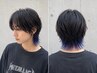 メンズカット+ポイントブリーチ+カラー¥8500
