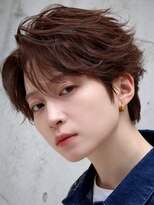 メンズフィール 心斎橋(MEN'S FEEL)&nbsp;ニュアンスパーマ/リバースセンターパート/心斎橋