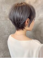 シュモレハーズ 習志野(Shumore he:rz) ミルクティーブロンド/ダークブルー/デジタルパーマ/習志野駅